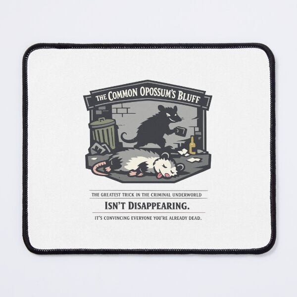 Item preview, Common Opossum Bluff Master of Playing Dead designed and sold by WildlifeInc.