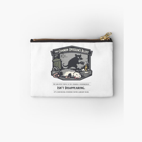 Item preview, Common Opossum Bluff Master of Playing Dead designed and sold by WildlifeInc.