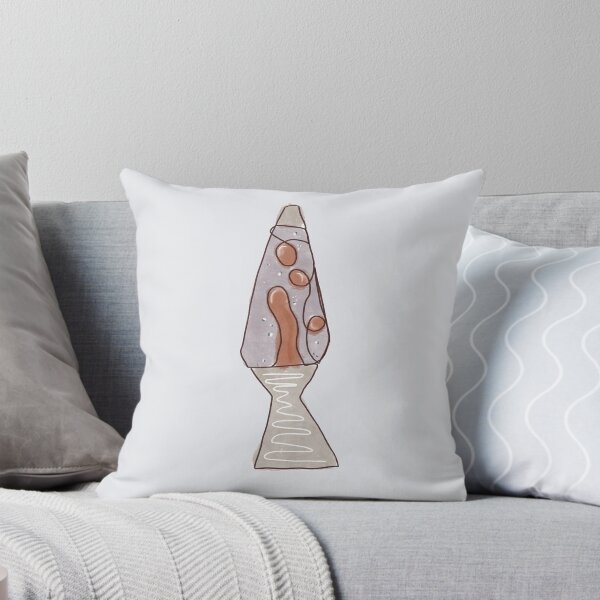 Item preview, Retro Lava Lamp — Handdrawn Nostalgic Sensory Art Print designed and sold by muffinbunny.