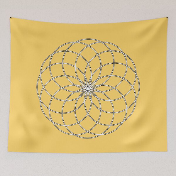 Item preview, Lotus of Life - Double Lines - Spirituality - Sacred Geometry designed and sold by SebastienLL.