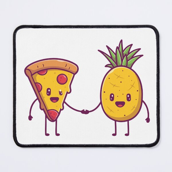 Item preview, Cute Pizza and Pineapple Best Friends Handshaking designed and sold by kjpwr.