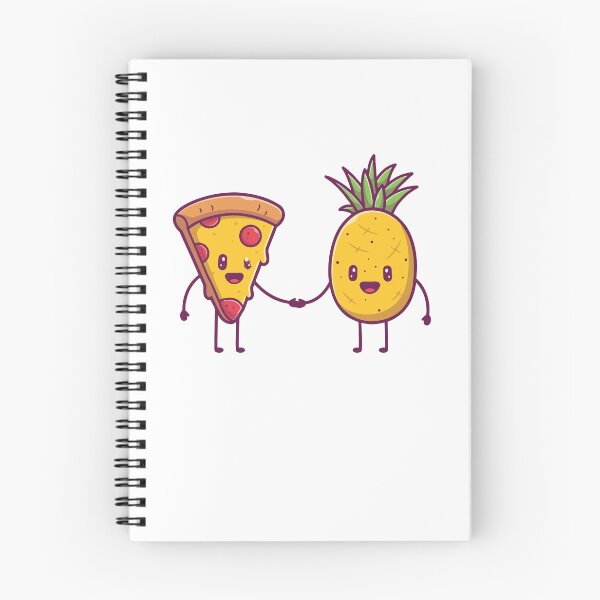 Item preview, Cute Pizza and Pineapple Best Friends Handshaking designed and sold by kjpwr.