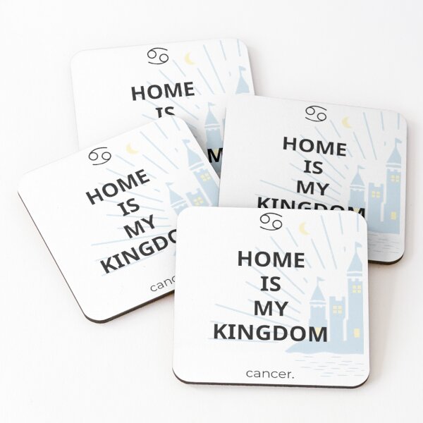Item preview, Cancer Zodiac Home Is My Kingdom Design designed and sold by Milena018.