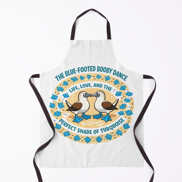 Item preview, Blue Footed Booby Dance Turquoise Courtship Art designed and sold by WildlifeInc.