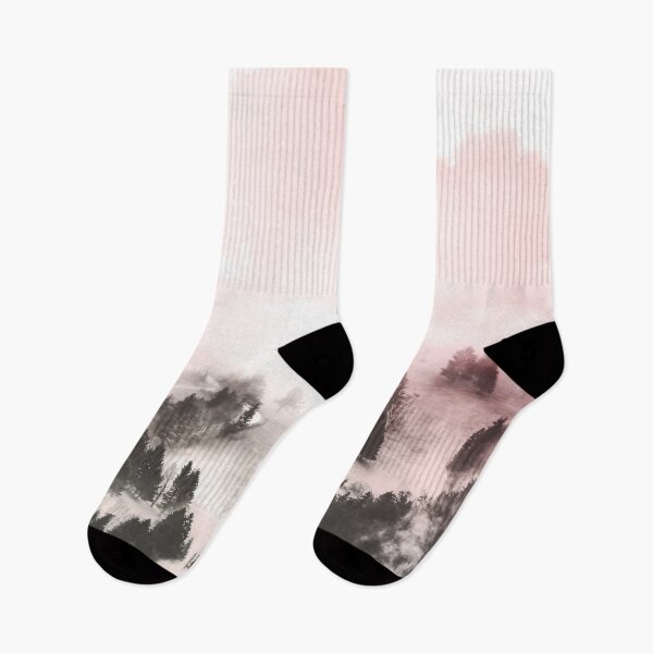 Item preview, Pink mountainous landscape designed and sold by mmartabc.