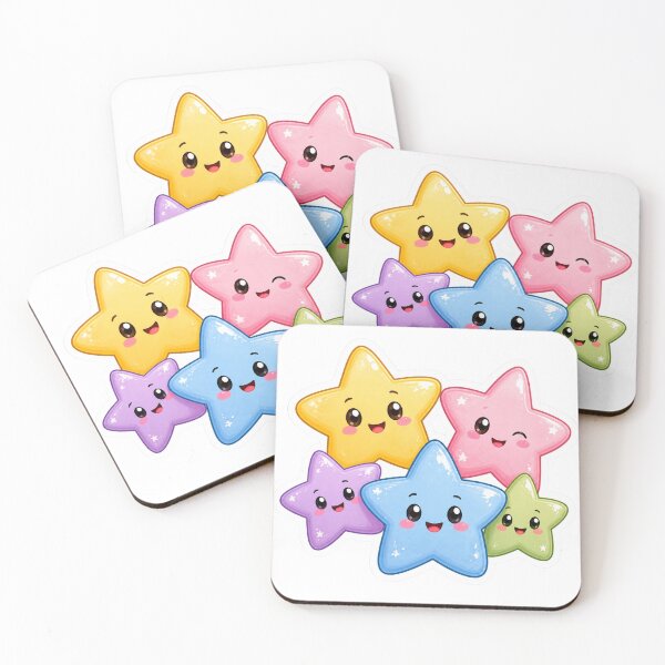 Item preview, Star Children Cute Fantasy Illustration designed and sold by PriyankaSonara.