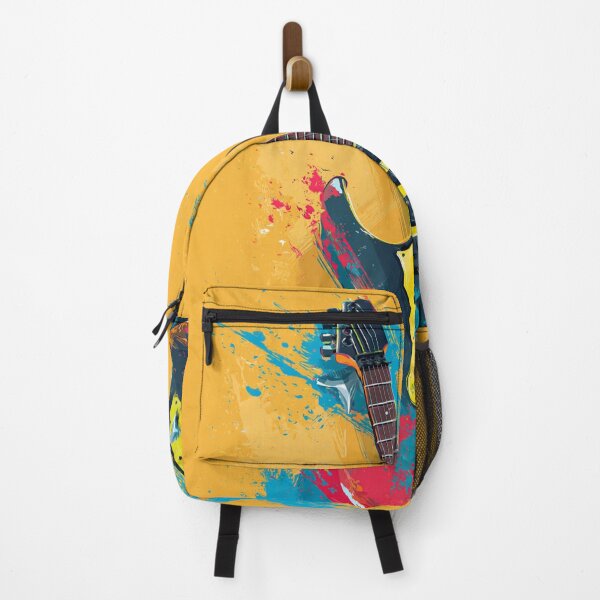 Item preview, a colorful electric guitar painting designed and sold by gut2000.