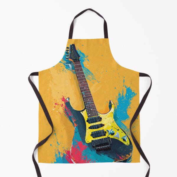 Item preview, a colorful electric guitar painting designed and sold by gut2000.