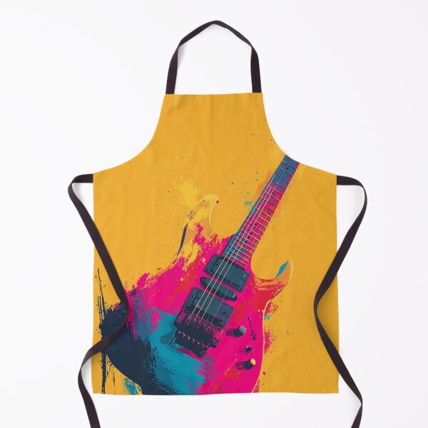 Item preview, a colorful electric guitar painting designed and sold by gut2000.
