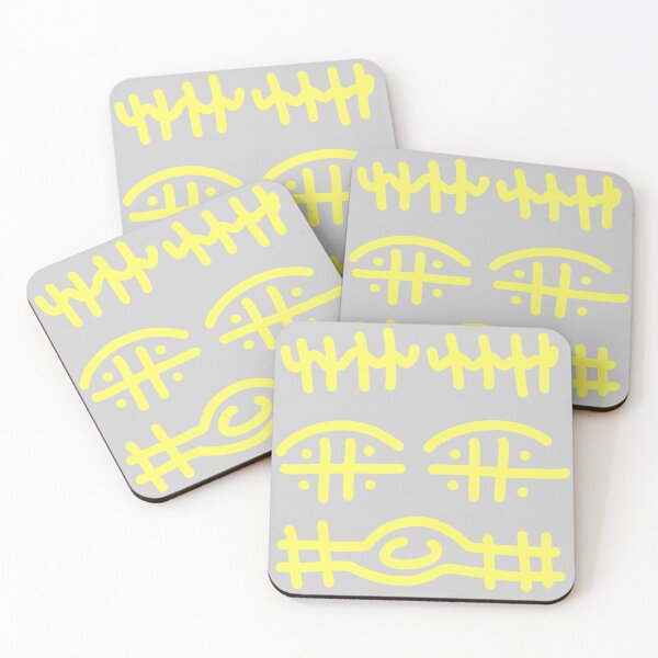 Item preview, Abstract Symbolic Doodle Face – Minimalist Weird Line Art designed and sold by felipemaldonadoart.