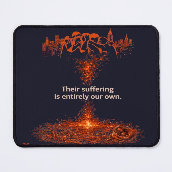 Item preview, Their Suffering Is Entirely Our Own – Anti War Statement Art designed and sold by JM Language Service.