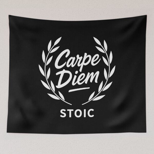 Item preview, CARPE DIEM – STOIC MINDSET designed and sold by CodeRonin®.