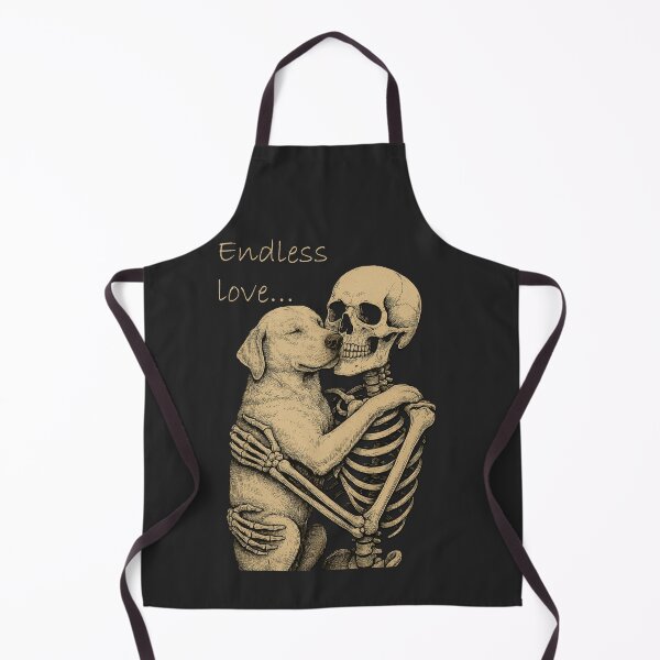 Item preview, “Endless Love Dog Memorial Shirt – Gothic Pet Loss Tribute, Eternal Bond Design” designed and sold by Negisandeep studio.