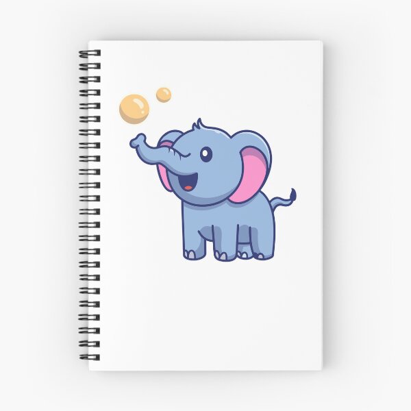 Item preview, Happy Baby Elephant Blowing Bubbles designed and sold by kjpwr.