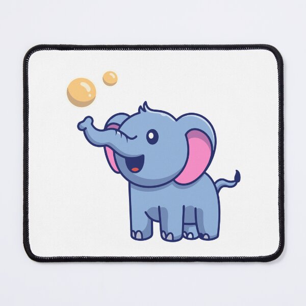 Item preview, Happy Baby Elephant Blowing Bubbles designed and sold by kjpwr.