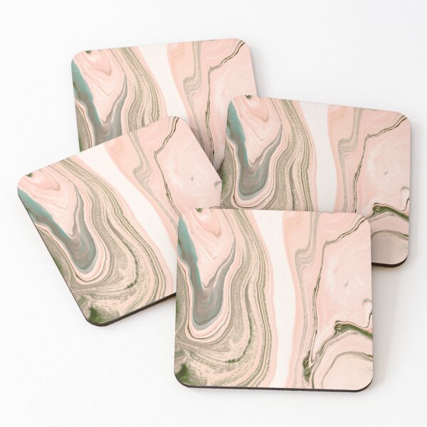 Item preview, Pink Marble Waves designed and sold by mmartabc.