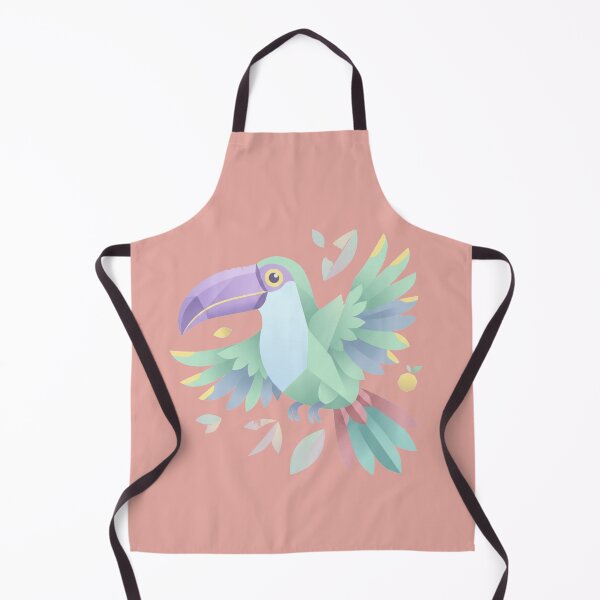 Item preview, Geometric Pastel Toucan – Minimalist Tropical Flight Illustration designed and sold by BLUESKY11a.