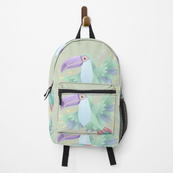 Item preview, Geometric Pastel Toucan – Minimalist Tropical Flight Illustration designed and sold by BLUESKY11a.