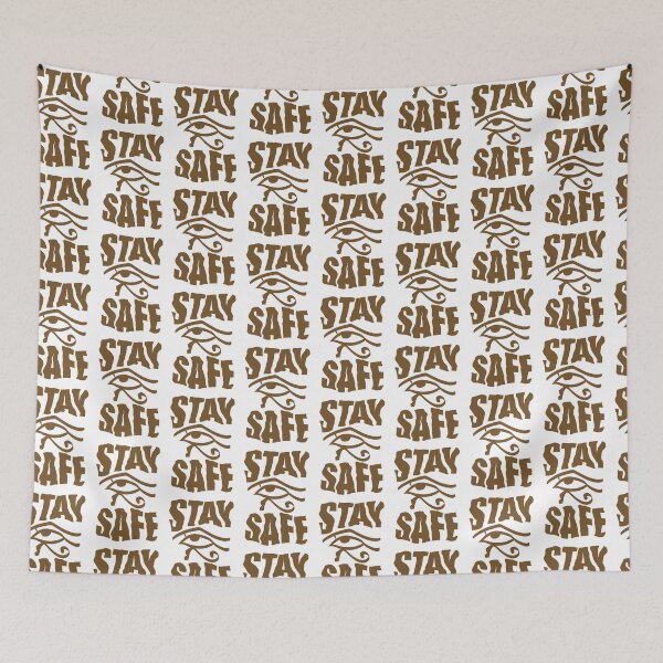 Item preview, Stay Safe: Glitch Eye Streetwear Design by NoRush designed and sold by NoRush..