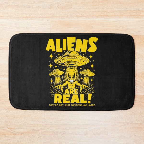 Item preview, Aliens Are Real – They're Not Just Watching - Galactic Yellow designed and sold by VoglR.