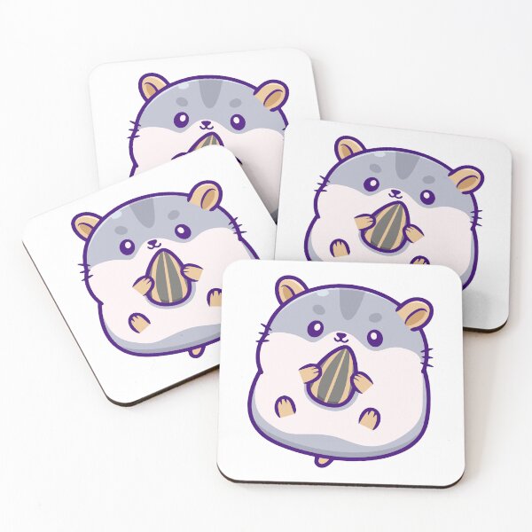 Item preview, Chubby Hamster Eating Sunflower Seed designed and sold by kjpwr.