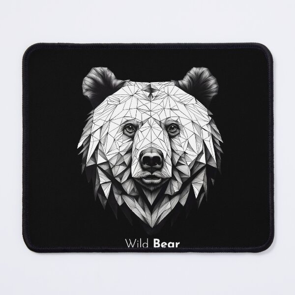 Item preview, Wild Bear - Low Poly Grizzly designed and sold by artificia-off.