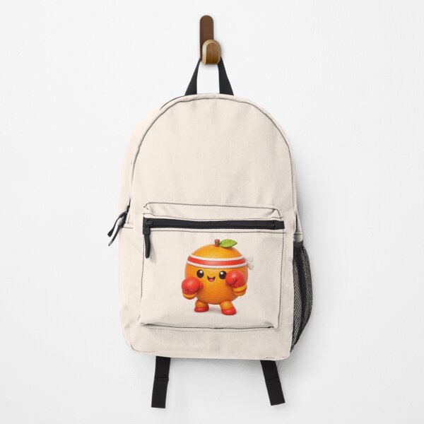 Item preview, Cute Kawaii Orange Boxer | Funny Fruit Fighter Cartoon designed and sold by Moons Studio.