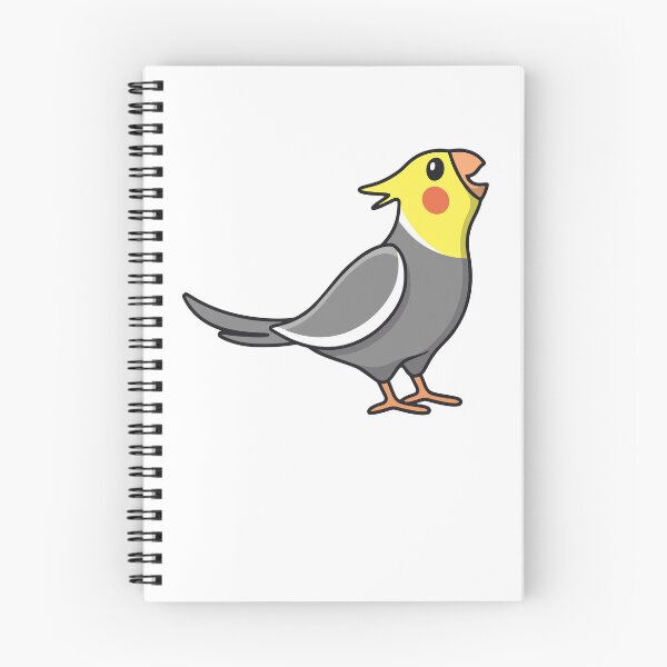 Item preview, Cute Singing Cockatiel Bird Cartoon designed and sold by kjpwr.