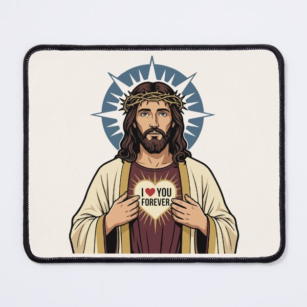 Item preview, Jesus Loves You Forever | Christian Valentine | I Love You Forever Faith | Religious Gift designed and sold by stylishdzign.