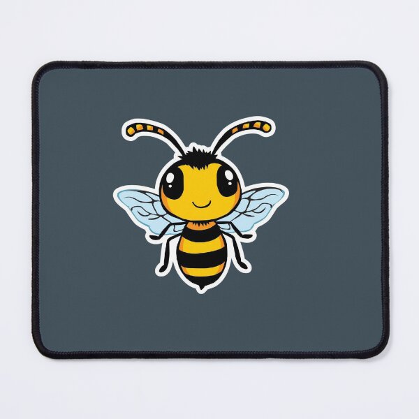 Item preview, Smiling yellow and black bee "Maya" designed and sold by Art70shop.