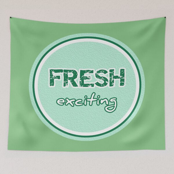 Item preview, Fresh Exciting Retro Typography Aesthetic Design designed and sold by PixelParinda.