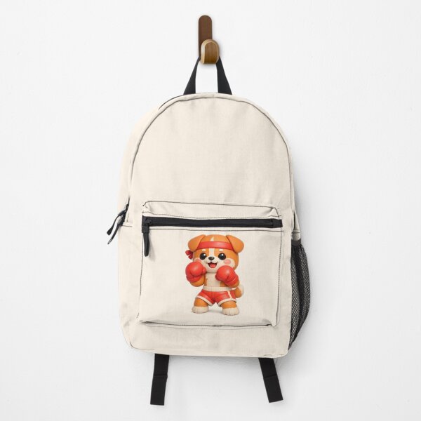 Item preview, Kawaii Boxer Puppy - Cute Boxing Dog Cartoon | Fitness Fighter Aesthetic designed and sold by Moons Studio.