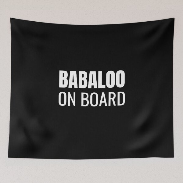 Item preview, Babaloo On Board (White) designed and sold by ShipCrewNation.