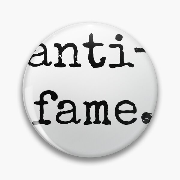 Item preview, Anti-Fame Two-Word Statement T-Shirt designed and sold by AntiFameCo.