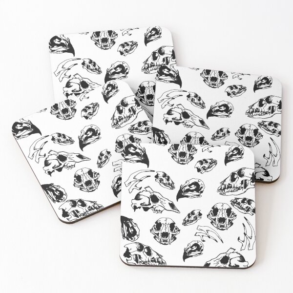 Item preview, Skulls of forest animals designed and sold by Likru-art.