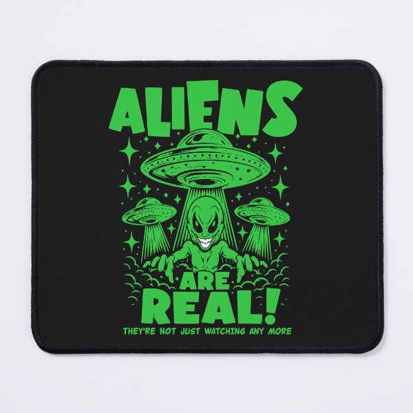 Item preview, Aliens Are Real – They're Not Just Watching - Green designed and sold by VoglR.