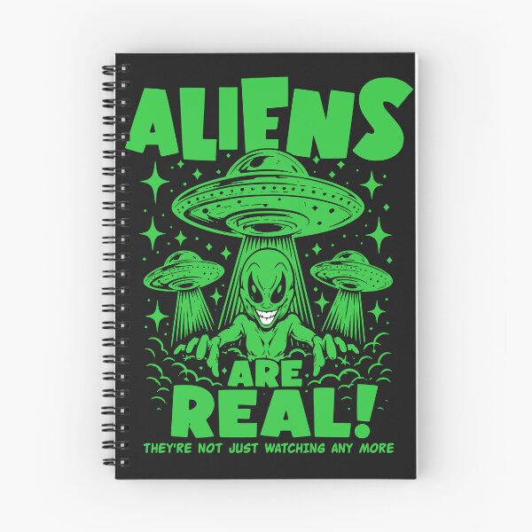 Item preview, Aliens Are Real – They're Not Just Watching - Green designed and sold by VoglR.