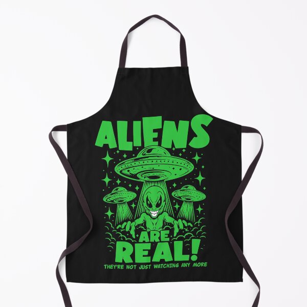 Item preview, Aliens Are Real – They're Not Just Watching - Green designed and sold by VoglR.