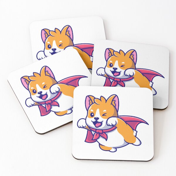 Item preview, Super Corgi Flying Superhero Dog designed and sold by kjpwr.