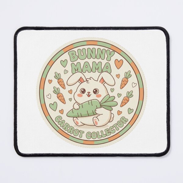 Item preview, Bunny Mom Gift – Cute Rabbit Lover “Bunny Mama” Pastel Aesthetic Design. designed and sold by UniqueArtsOnly.