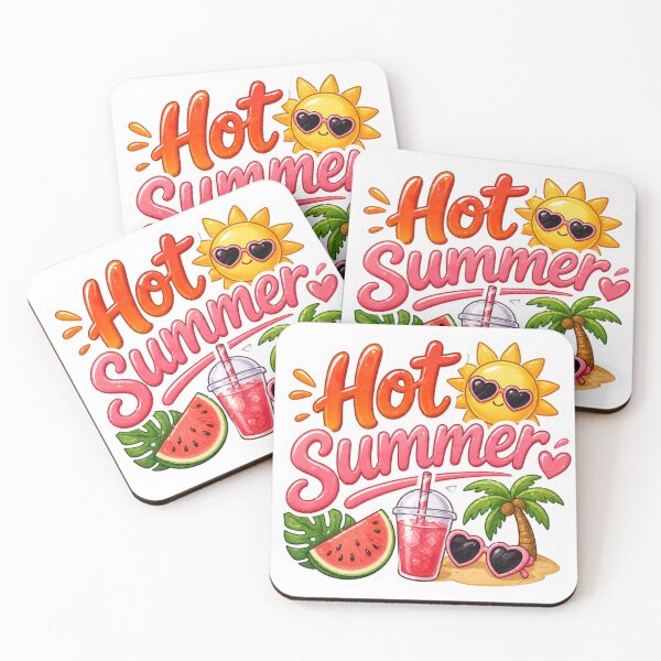 Item preview, Hot Summer Vibes Bright Sunny Design designed and sold by PriyankaSonara.