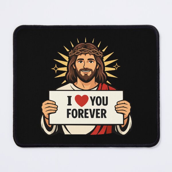 Item preview, Jesus Loves You Forever | Christian Valentine | I Love You Forever Faith | Religious Gift  designed and sold by stylishdzign.