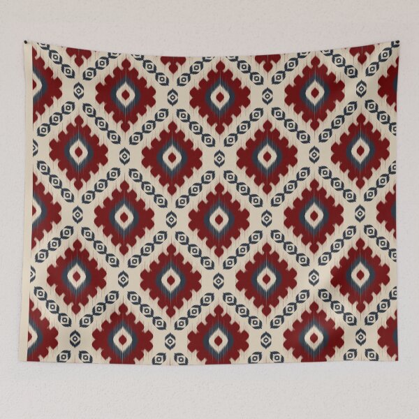 Item preview, Traditional Ikat Pattern designed and sold by Zuria Souk.