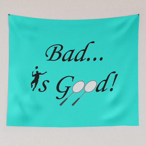 Item preview, Badminton Player: Bad is Good designed and sold by SomeGuyLou.