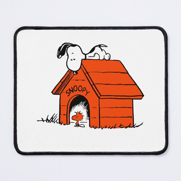 Item preview, Snoopy on Red Doghouse with Woodstock designed and sold by kjpwr.