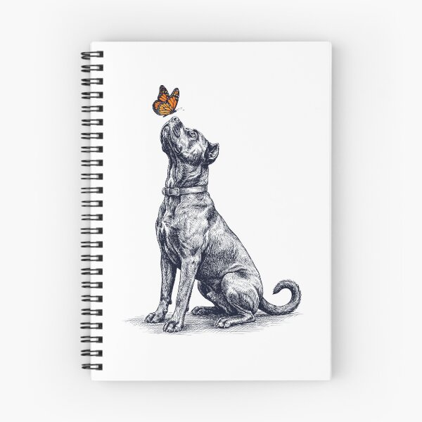 Artikelvorschau, Vintage Cane Corso mit Schmetterling für Hundeliebhaber entworfen und verkauft von DoodleTortle.