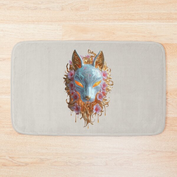 Item preview, SILK & STONE — Kitsune Blossom: Pearl Porcelain & Golden Embers I No. 02 designed and sold by Shift-Bloom.