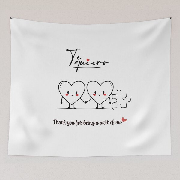 Item preview, You Are My Missing Piece - Cute Hearts Illustration designed and sold by Heartbeat Studio by Yederlin.