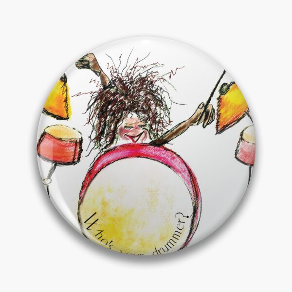 Item preview, Who's Your Drummer? designed and sold by Artitudinal.