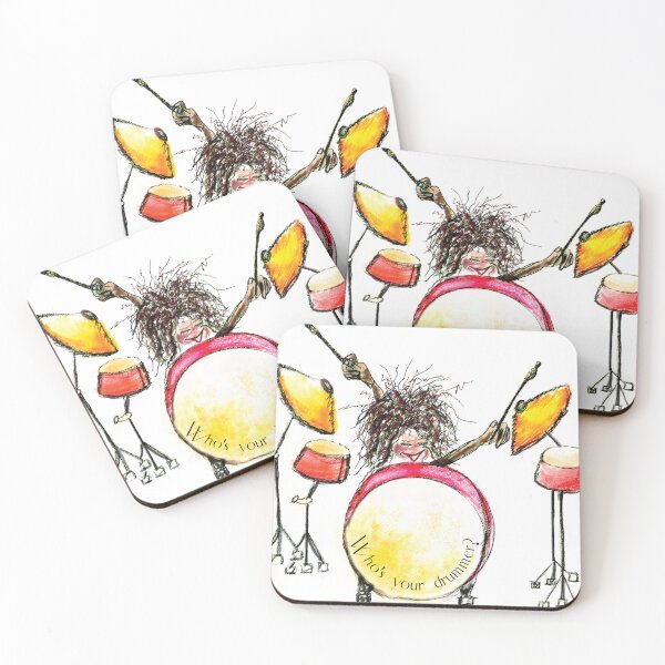 Item preview, Who's Your Drummer? designed and sold by Artitudinal.